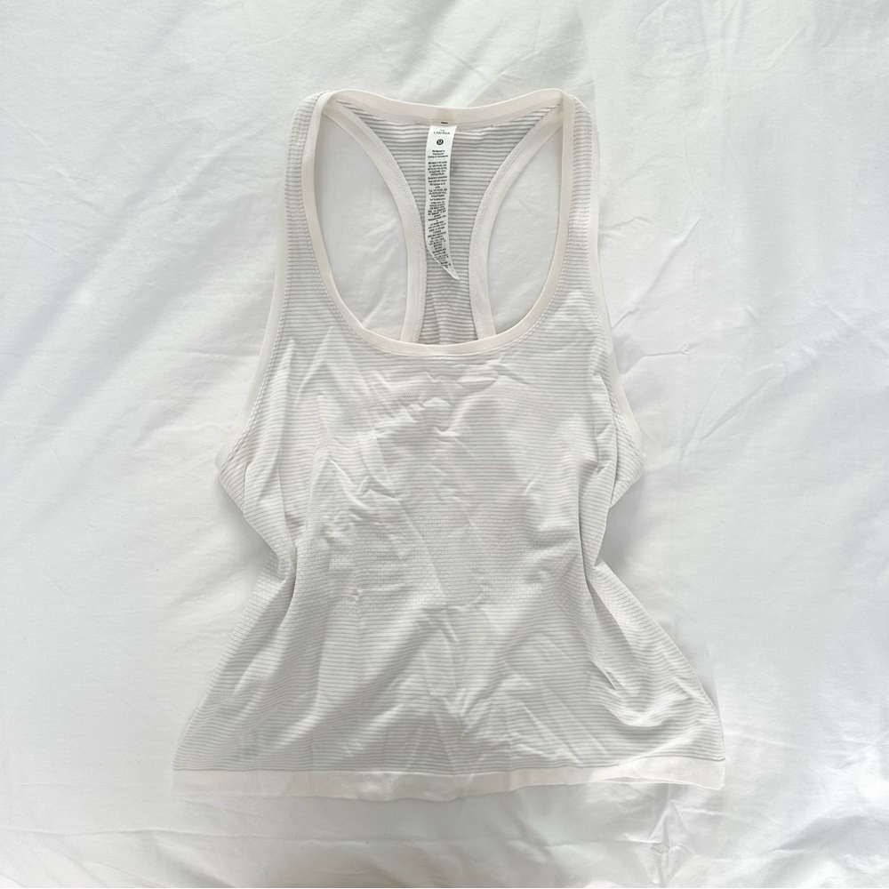 lululemon athletica White Tank Top